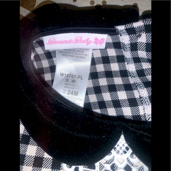 Girls Christmas dress set - Picture 3 of 4